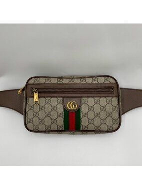 Gucci GG Supreme Leather Bag Beige
